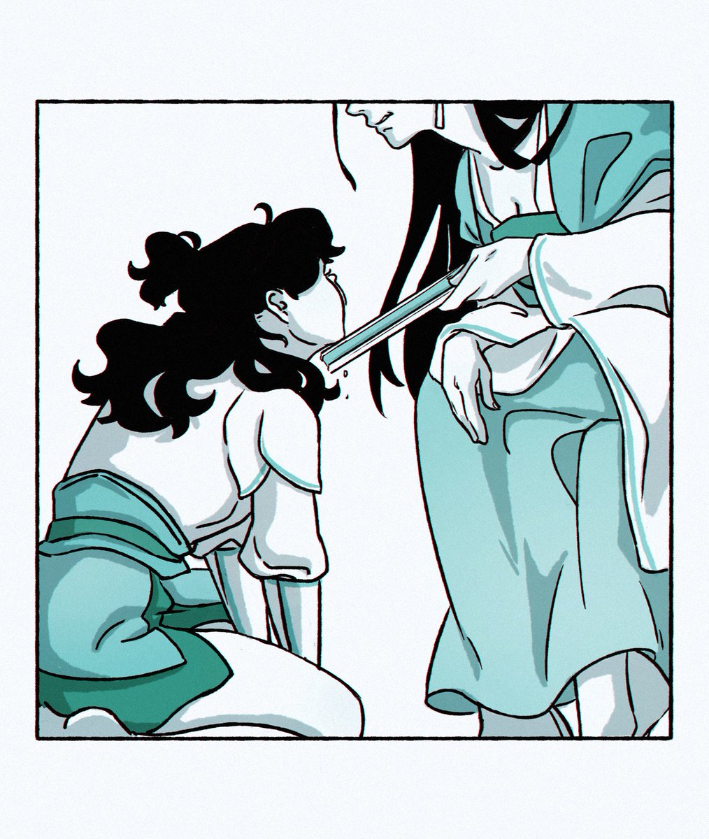 nicht_vobla's tweet photo. lesbian #bingjiu 
for day 26 of #DarkMXTXMonth Role Reversal
cw: cisswap, noncon https://t.co/vUf734EzAM