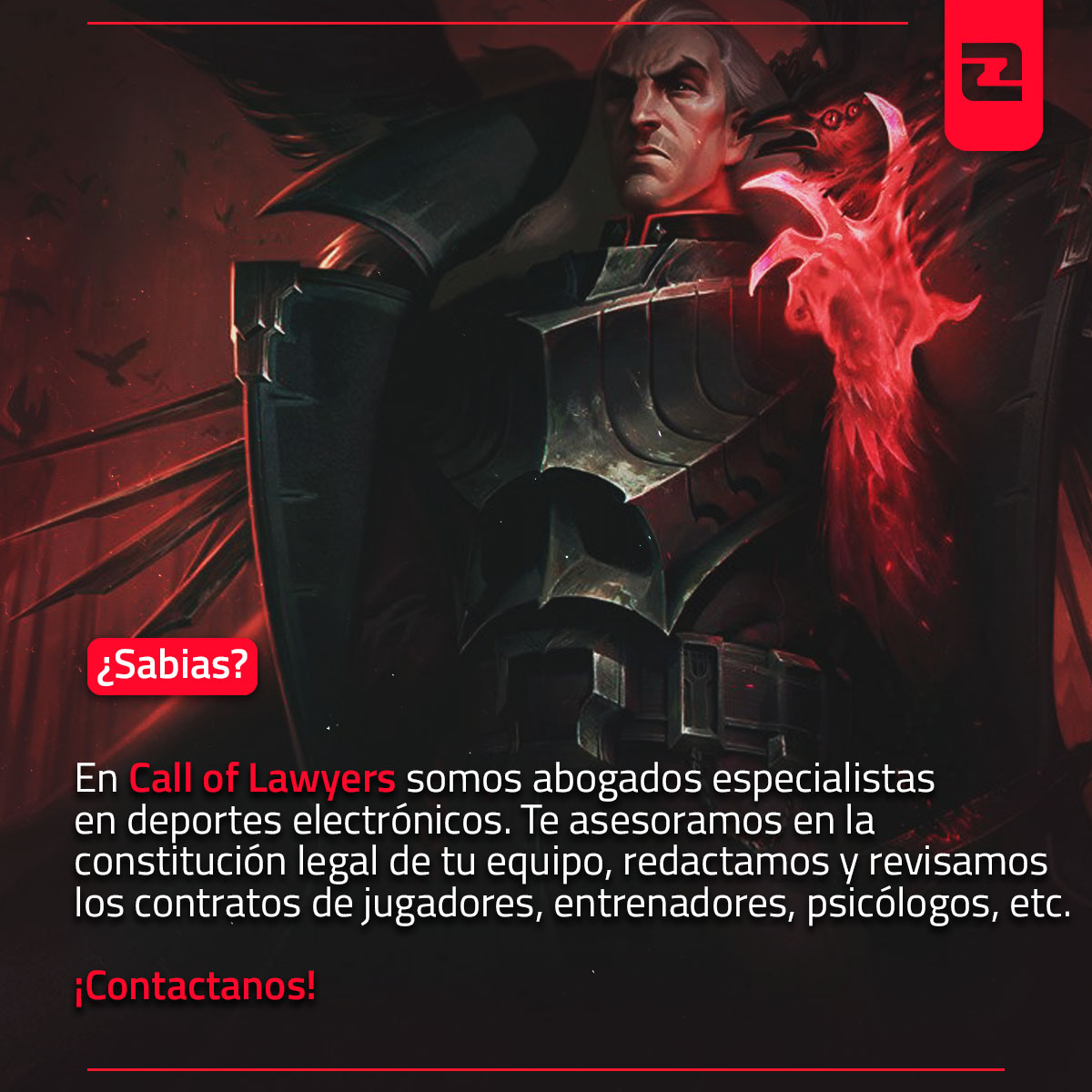 CallOfLawyers's tweet photo. ¿Por que es importante constituirse legalmente y tener contratos con los players? Aquí te contamos 🙌 https://t.co/yUrUqCBxPu