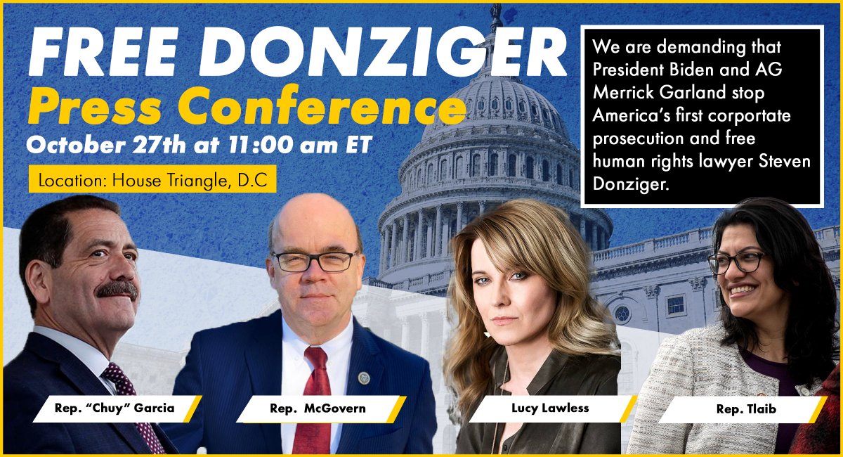 Major press conference tomorrow at the Capitol to demand my freedom as ordered by the United Nations Working Group. Elected reps will be asking DOJ and Attorney General Garland to intervene immediately.

Please attend if you are in the area.