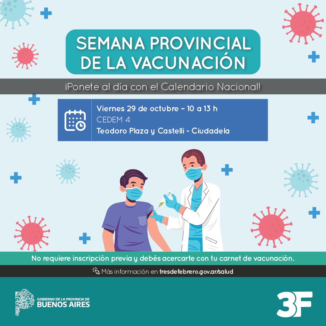 toniolo_marcela's tweet photo. En cada Barrio tenés la oportunidad de acercarte y poder completar tu esquema de vacunación.
Este viernes 👇👇👇👇👇👇👇👇👇💉💉💉👏👏👏💪💪💪💉
#Ciudadela
#Cedem4
#Salud3F https://t.co/NnHyBEfqYm