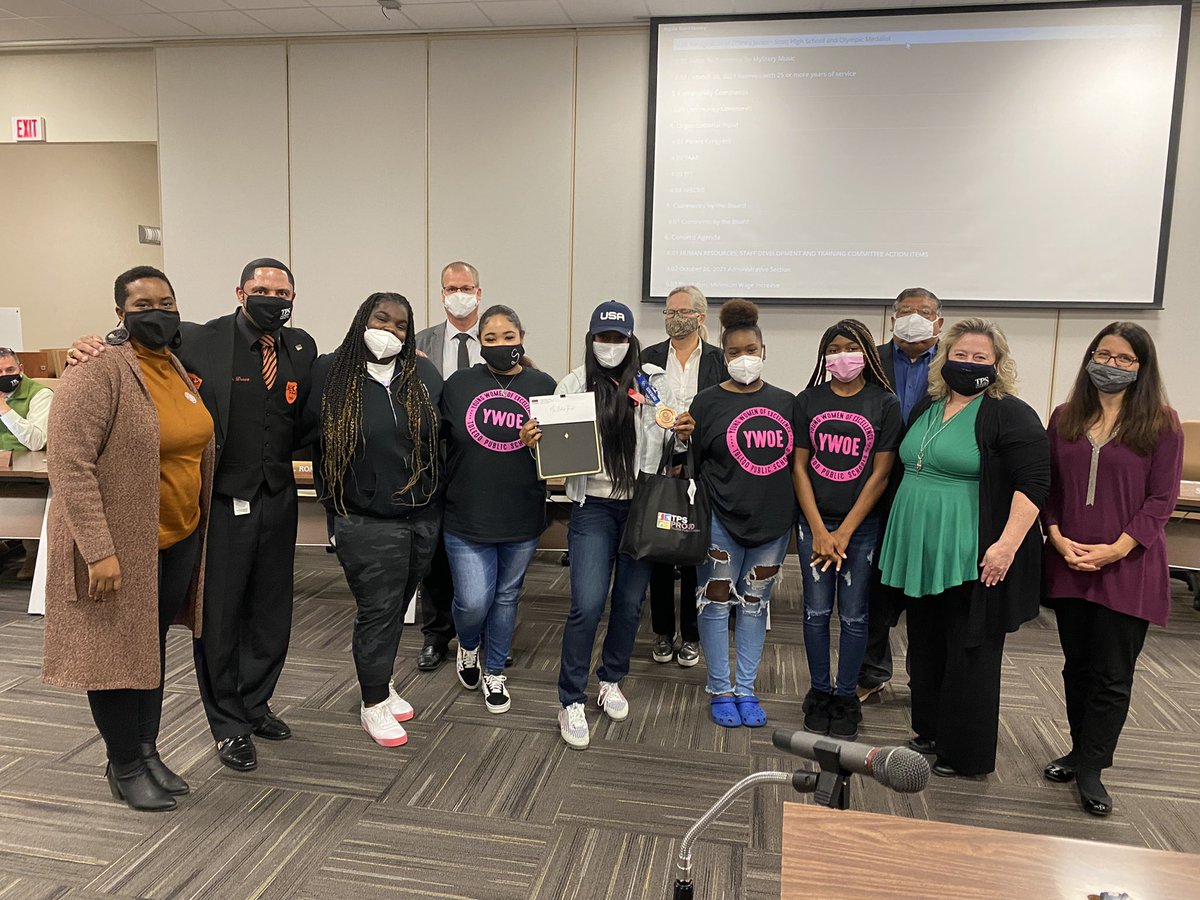 tpspatty's tweet image. Olympic medalist and @scottpride2400 graduate @OsheaJones6 attended tonight’s board meeting - inspirational young woman for sure #TPSProud #TPSProudCares 🥉🥉👏🏻👏🏻