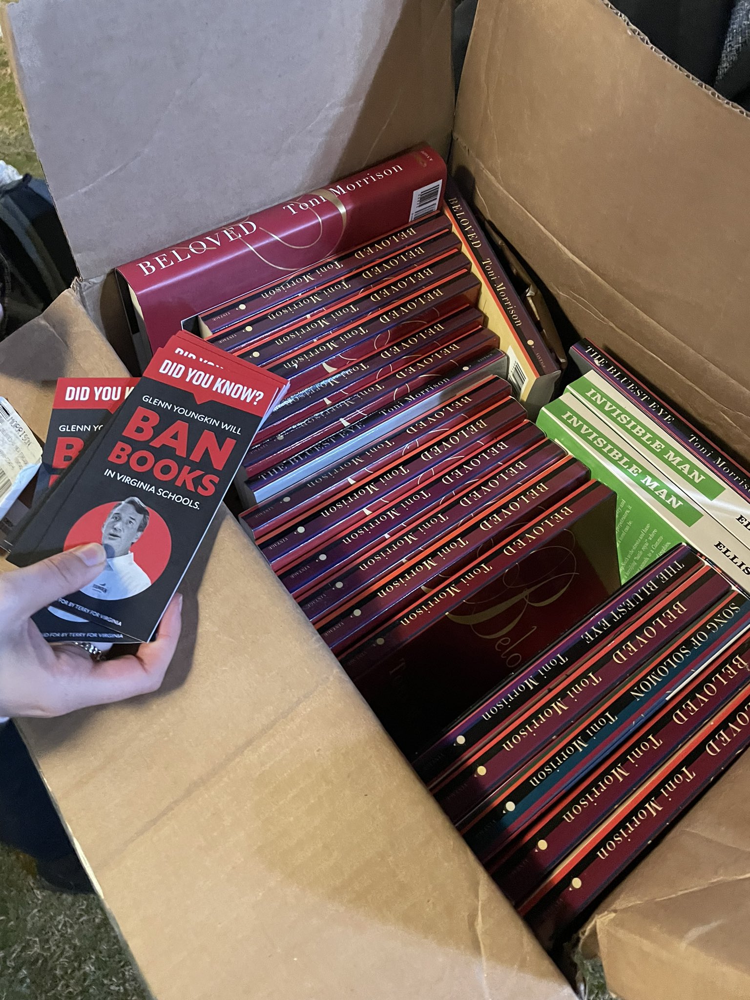 Courtney Subramanian on Twitter "McAuliffe campaign hands out copies