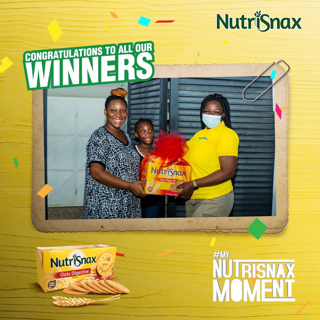 It’s a WIN WIN season!!! Join other winners of #MyNutriSnaxMoment . Capture a photo or video of yourself enjoying NutriSnax. Be sure to show the NutriSnax box,Add a cool caption to tell us how tasty and good NutriSnax. Add the hashtag #MyNutriSnaxMoment &amp; tag us.