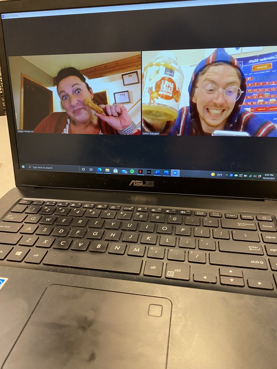 mrschnabeledu's tweet photo. Thanks everyone for joining @MeganMargerum and I for our Twitter chat on #learnerprofiles. Hereโs a behind the scenes pic for all of you to enjoy :) #LPedchat https://t.co/PffZNyjRap