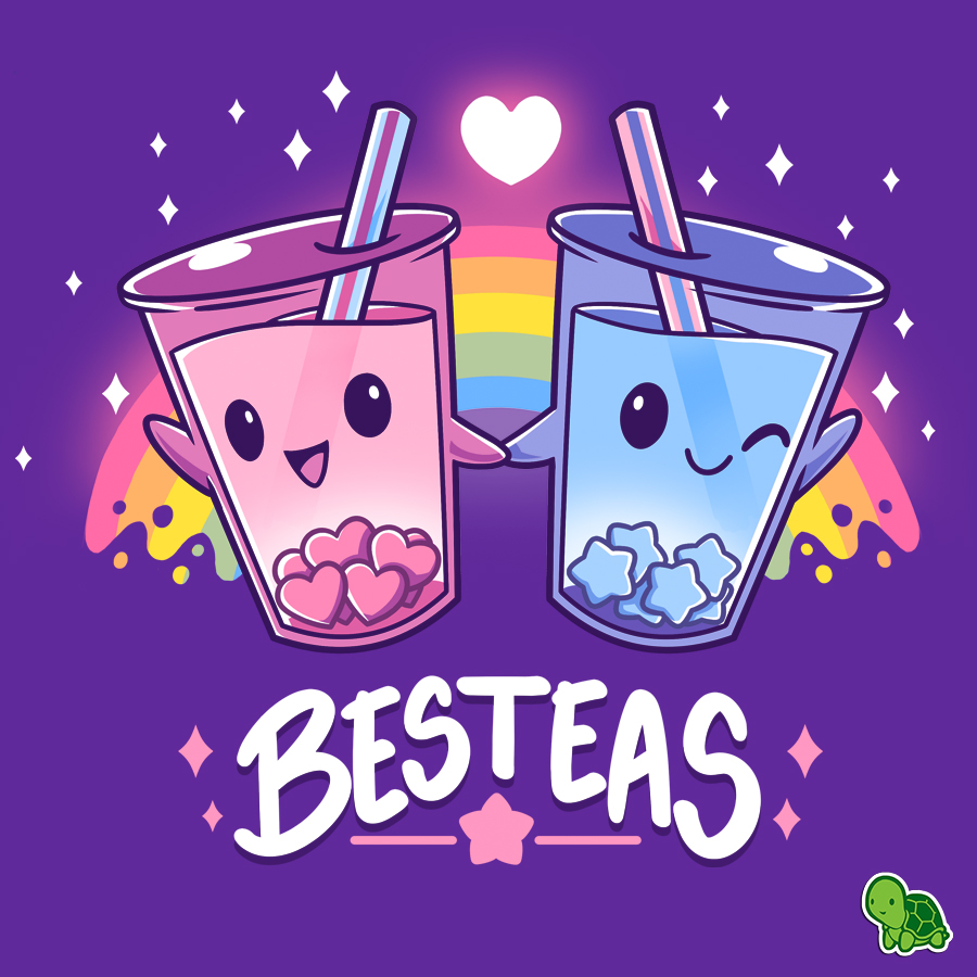 TeeTurtleHQ's tweet photo. "Even a thousand (chamo)miles couldn't keep us apart!"🧋
__________________________
#BestTeas #besties #bestfriends #bestie #twoteasinapod #rainbowtea https://t.co/D50RqlHxhY