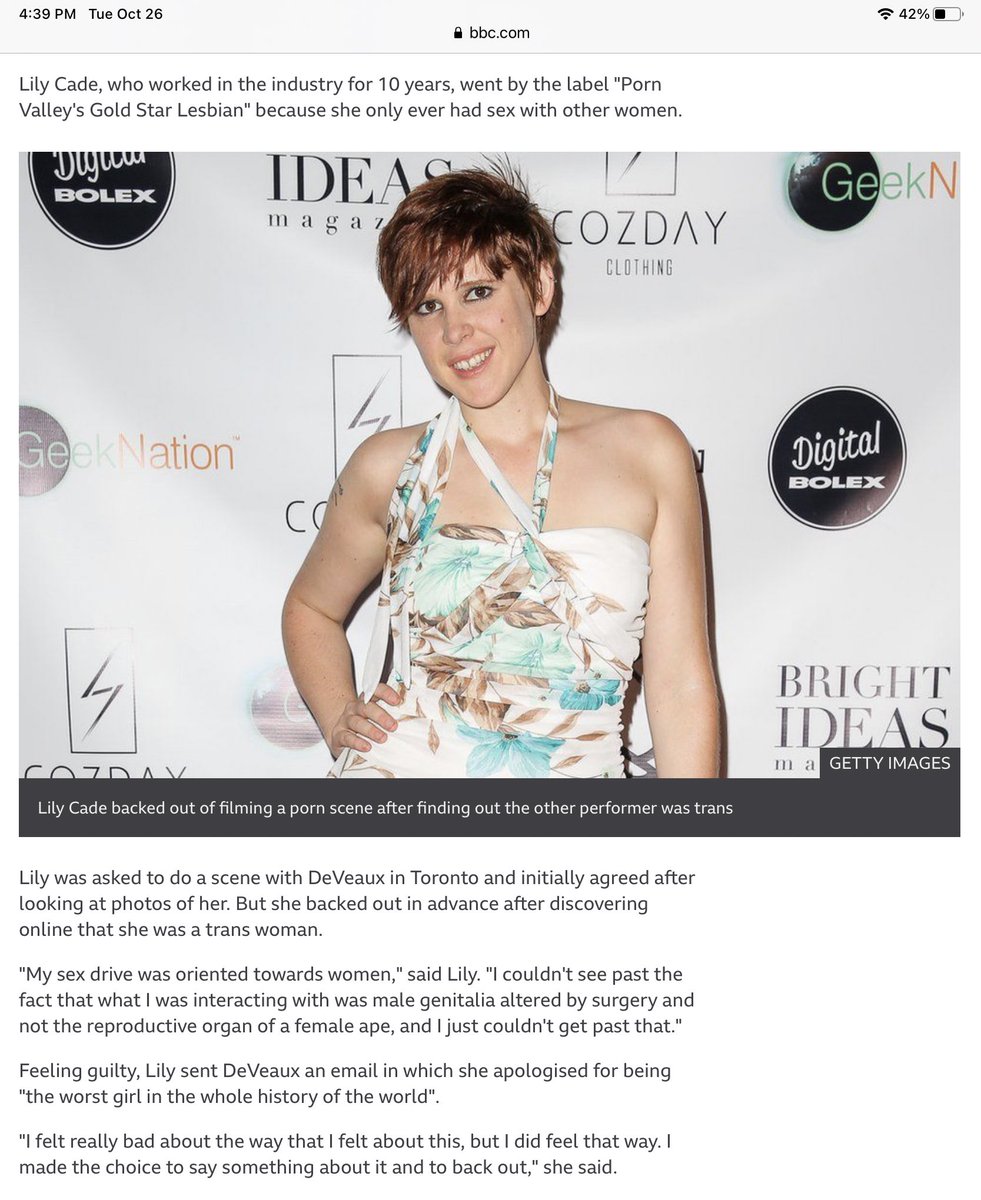 James Billingham on X: #IStandWithLesbians, especially the lesbians raped  by Lily Cade that all the transphobes on this hashtag are studiously  ignoring as the rapist is a transphobe herself #CisWithTheT  t.coUkX0wzoAqU 