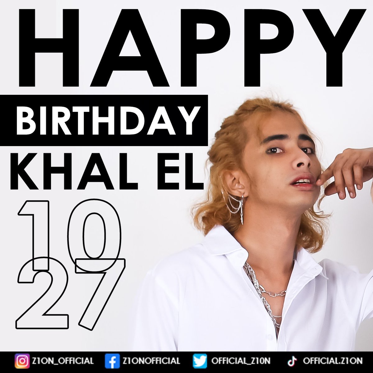 official_z10n's tweet photo. HAPPY BIRTHDAY TO OUR ONE AND ONLY LEADER Z1ON KHAL EL

#Z1ONDFYPD #OFFICIALZION https://t.co/gjp5hRGxz3