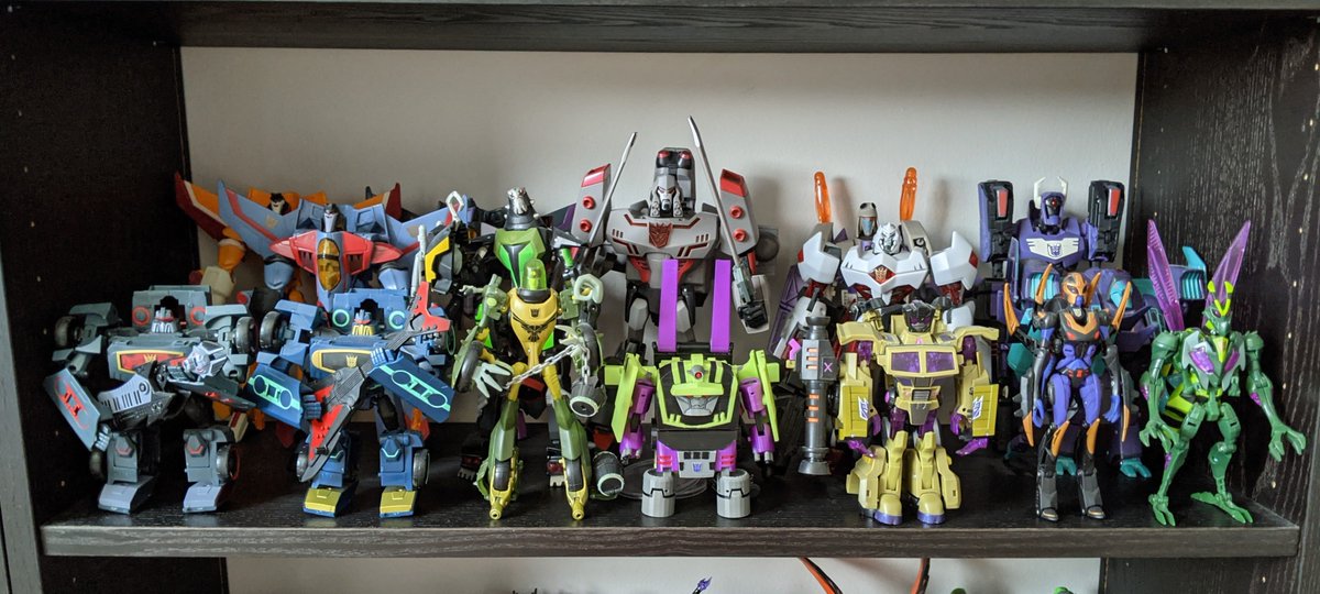 MattNvk's tweet photo. 3D printed #TransformersAnimated  Dirt Boss by @BrickBotGuy is 99% done and looks great with the rest of the Decepticons. Thanks for sharing the files! https://t.co/KHRlNQR7ly