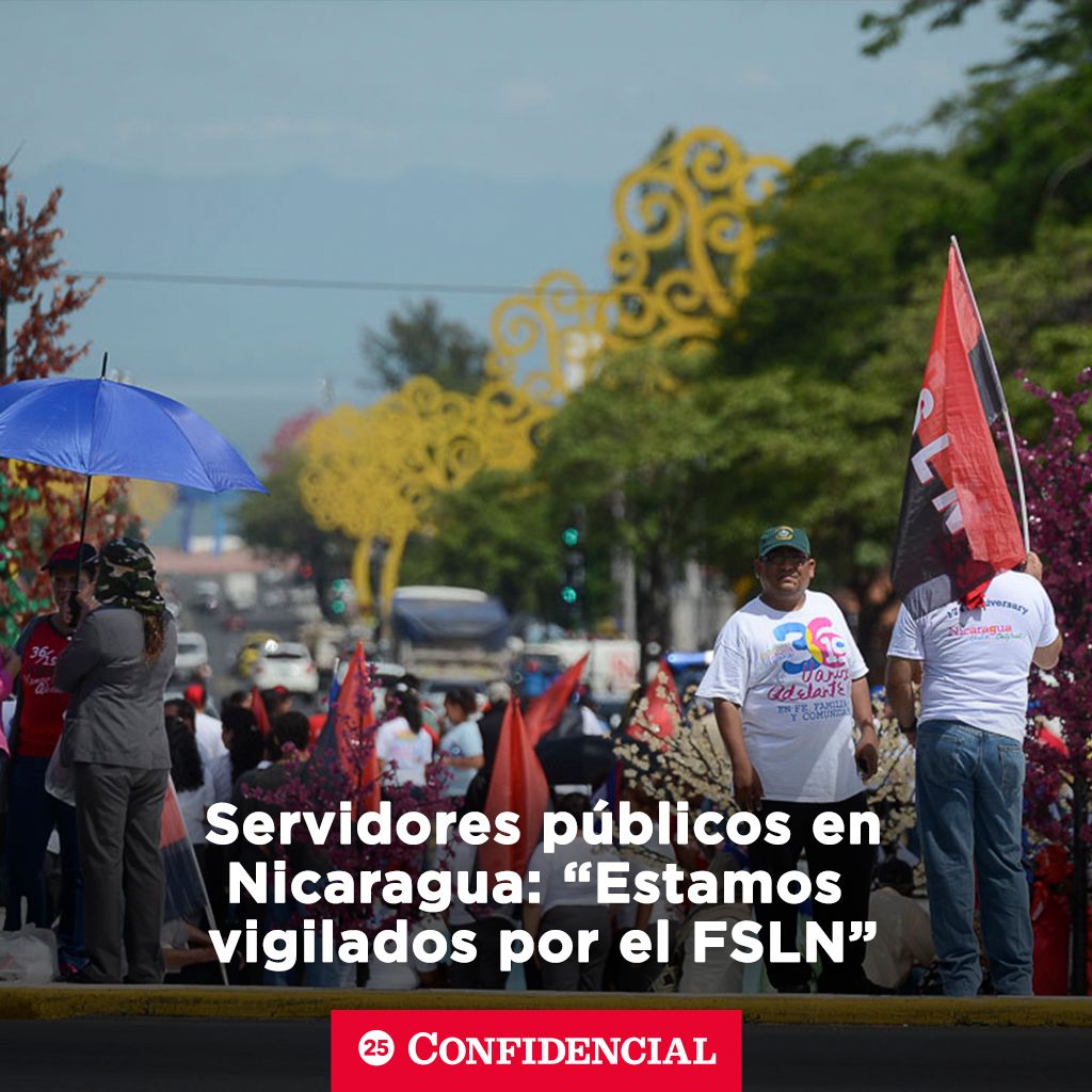 Son más de 110,000 los trabajadores del Gobierno Central, pero sólo una minoría apoya a Ortega y Murillo, los otros son rehenes del FSLN. Estos son algunos testimonios ➡️ buff.ly/3mfBDQn