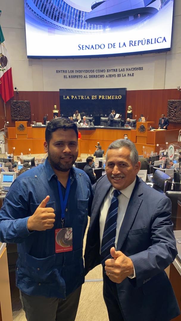 Reyesjarg's tweet photo. Informamos a los Senadores de la Izquierda Mexicana Sobre la Situación de Vulneración de Derechos Políticos de ⁦@ppt_uzcategui⁩ y el caso del Partido Patria Para Todos que se encuentra en litigio ante el ⁦@TSJ_Venezuela⁩ seguiremos activando la APR Internacionalmente https://t.co/lcSNjUJUSK