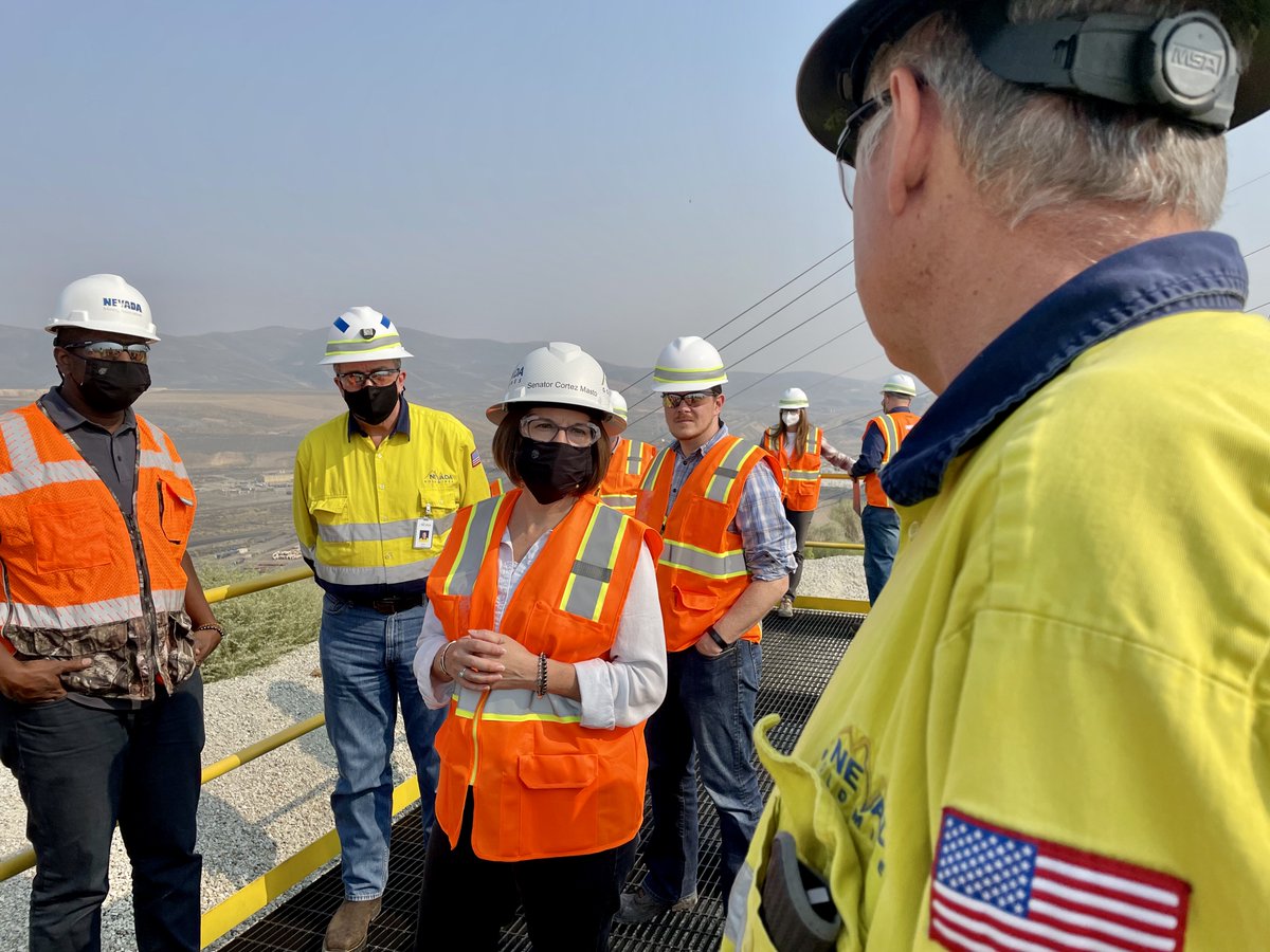CortezMasto's tweet photo. Nevada’s mining industry supports tens of thousands of jobs. That’s tens of thousands of families that depend on this industry across our communities. I’ll always fight to protect and promote our mining industry. https://t.co/Aba3w6Flps