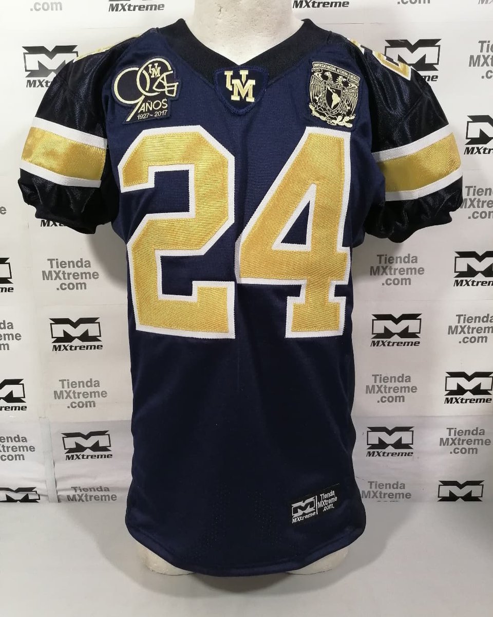 Pedido listo | Jersey Pumas CU UNAM Campeones Liga Mayor 2017 90 aniversario del fútbol americano de la UNAM
Adquiérelo en tiendamxtreme.com