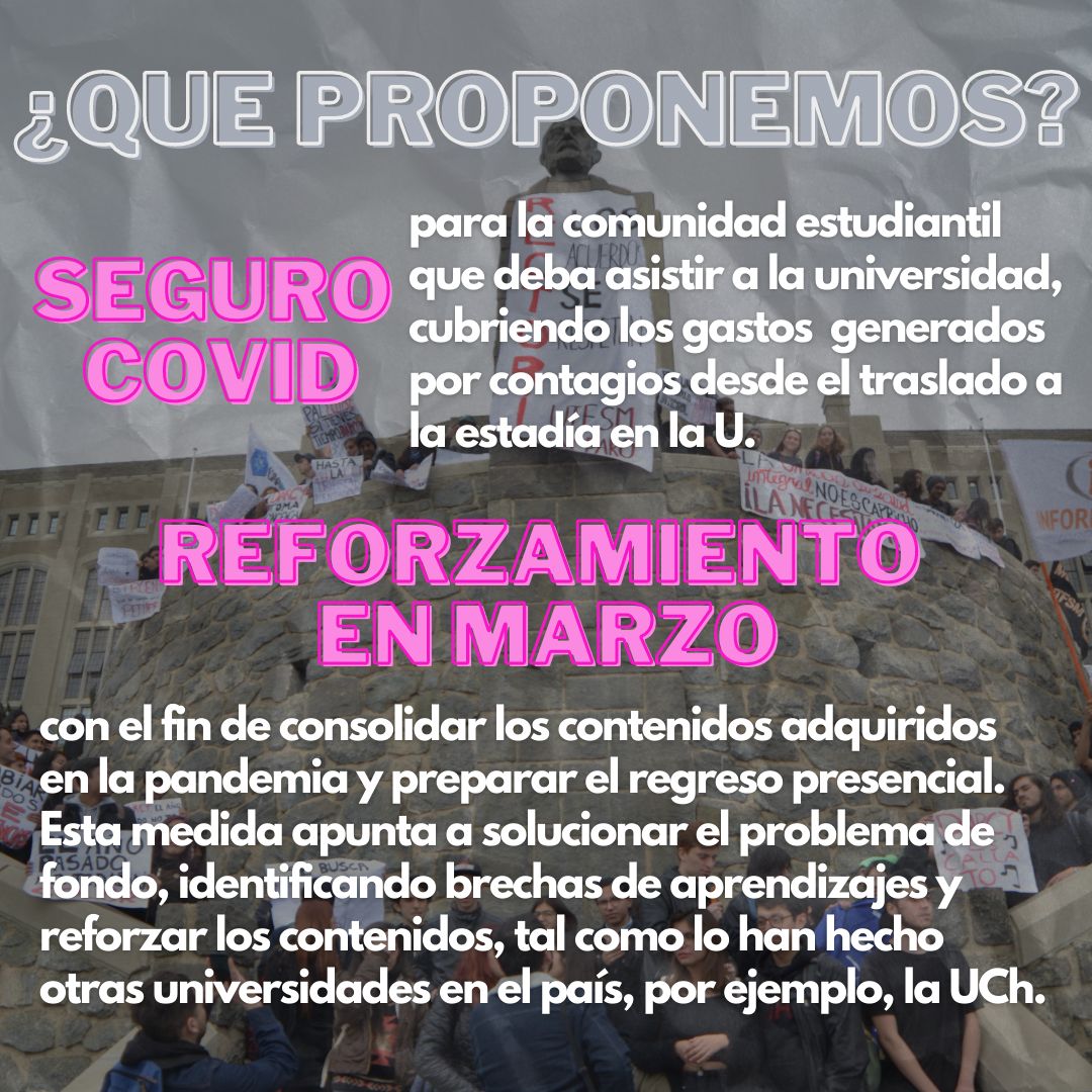 feutfsm's tweet photo. #LaUSMnovuelve 
Entendemos y creemos necesario volver a las clases presenciales, pero siempre y cuando no ponga en riesgo (de ningún tipo) a alguna persona que sea parte de la comunidad universitaria https://t.co/8ZWhOfxApn