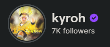 Kyroh's tweet photo. from Minecraft
to CoD
to Apex
to Axie

from getting my apartment swatted, chat botted for months, doubted, and streaming every day for 375 days in a row

to FINALLY becoming a wizard. I have nothing to say other than this moment was written before it happened, and thank you. 👑🕊️ https://t.co/yl1niOIn6Y