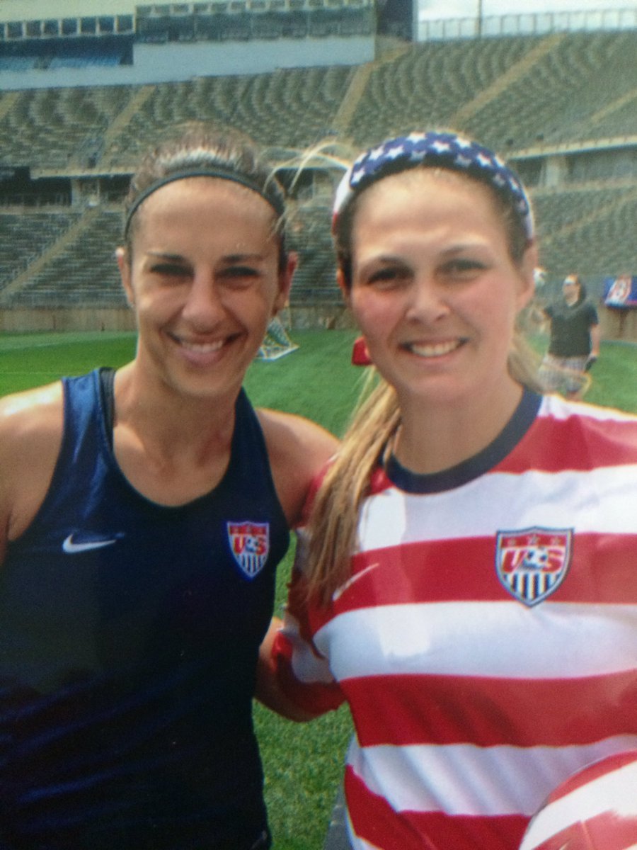 megkuch's tweet photo. #ThankYouCarli for inspiring all of us to believe, work hard, and never give up on our dreams @USWNT @CarliLloyd @AmericanOutlaws https://t.co/stnyjR9tuo