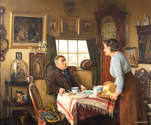 NathanFrancis__'s tweet photo. 🎨 #CharlesSpencelayh, English painter and academic, was #BOTD 27 October 1865. #Art #Painting https://t.co/TfrrfUUIIL