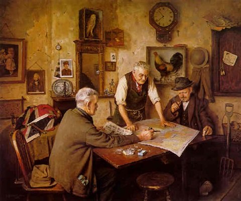 NathanFrancis__'s tweet photo. 🎨 #CharlesSpencelayh, English painter and academic, was #BOTD 27 October 1865. #Art #Painting https://t.co/TfrrfUUIIL