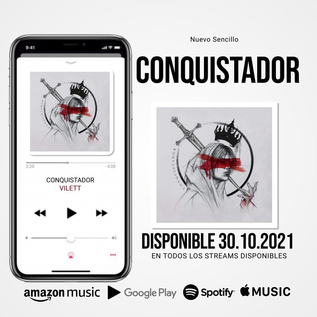 C O N Q U I S T A D O R

Disponle 30 Oct

En todos los streams disponibles