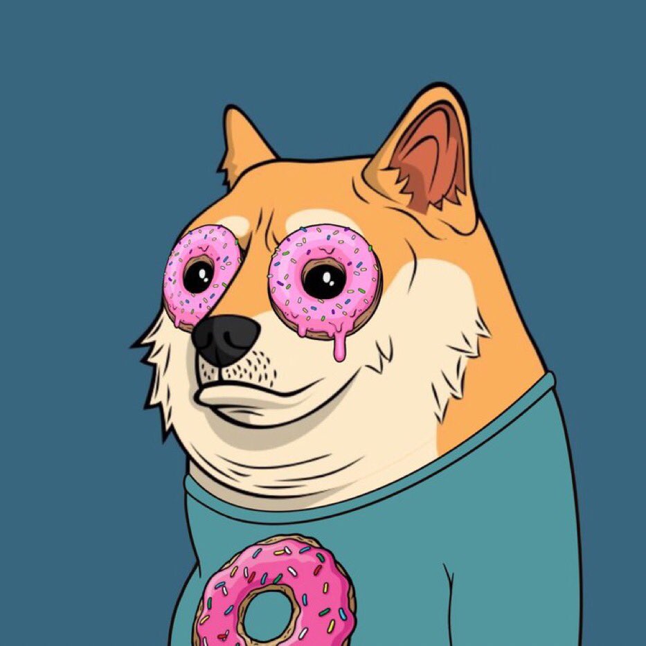 TheDogePoundNFT's tweet photo. You donut how much I love our community 🍩 ❤️ https://t.co/TnNHW9KaDN