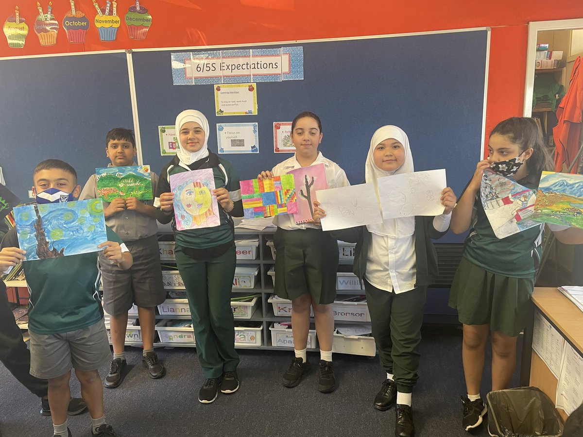 882Jennifer's tweet photo. Look at the fantastic artworks that #65S creates at home! @Sherwood_Grange https://t.co/8POZxm2Srf