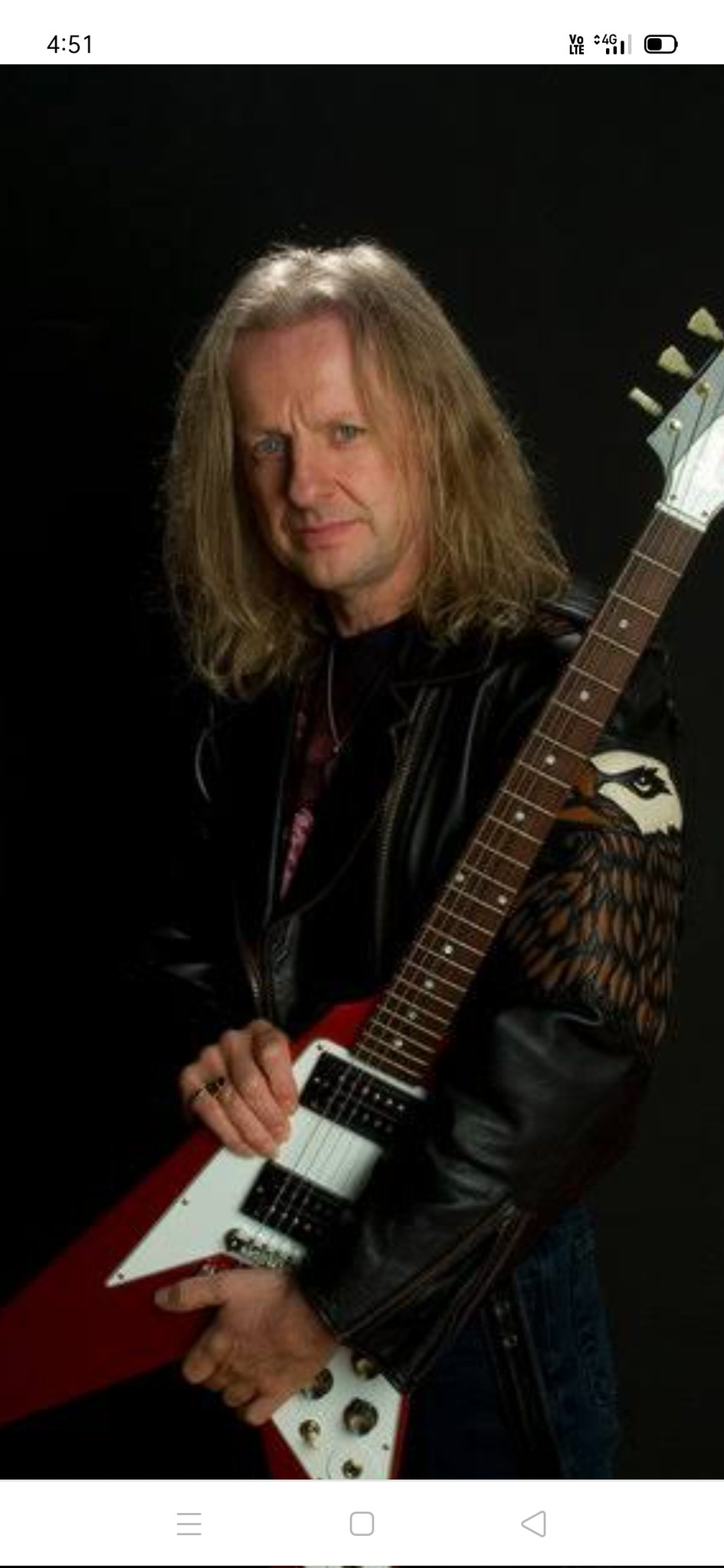 Happy Birthday K.K. Downing
(Born 27 October, 1951)           