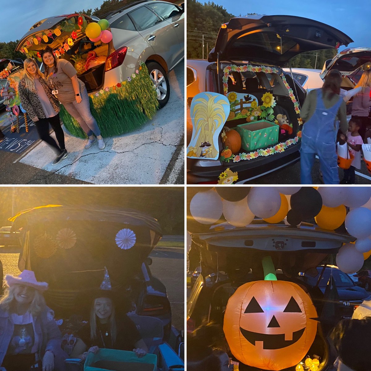 Nelson12Loren's tweet image. Family Literacy Night- Trunk or Treat style was a hit! Always nice to see all the families on campus. 🦸🦸‍♂️🦸‍♀️👻👻 #TeamDCS #MakingItMatter @TweetDCS_SIS 🍬🍫🍭🍭🍫🍬