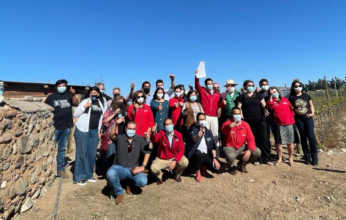 En una nueva jornada de la #semanadelapyme en @vinabuenaesperanza de #Vallenar presentamos el Programa Territorial Integrado (PTI) Turismo Agrícola Rural de <a href="/corfochile/">Corfo</a> Provincia de #Huasco en su Etapa de Validación 💪🏾🇨🇱#máspymesquenunca
