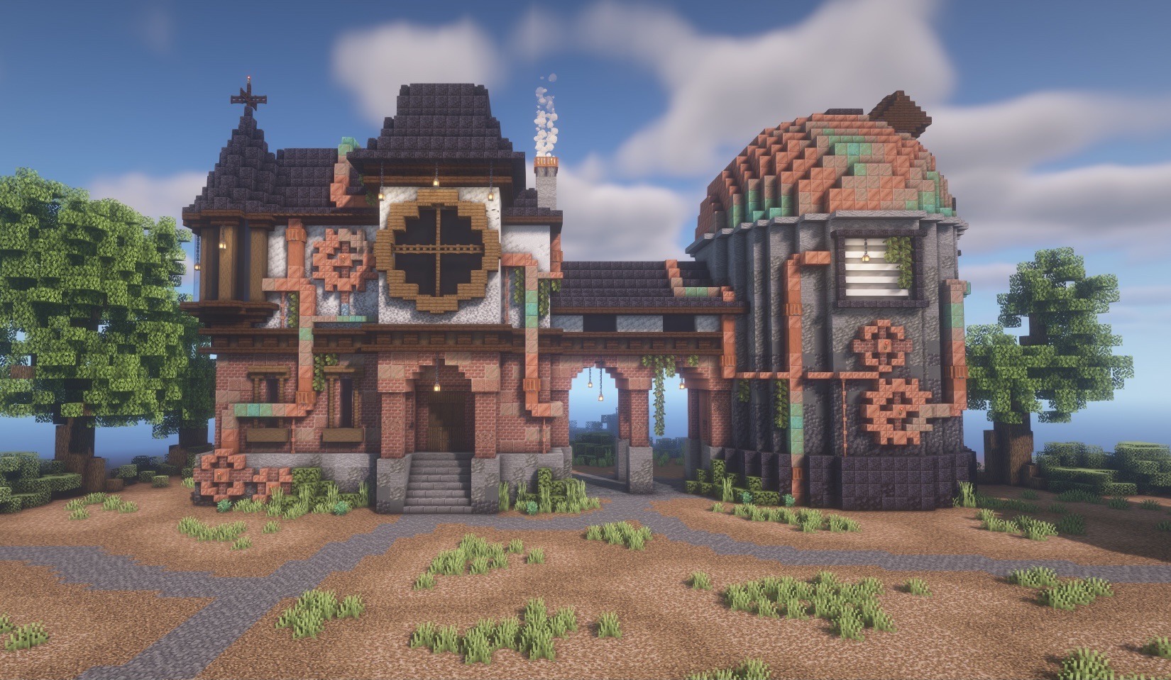 irrelevancherry ☾ on X: NA MORAL OLHA ESSA CASA STEAMPUNK NO