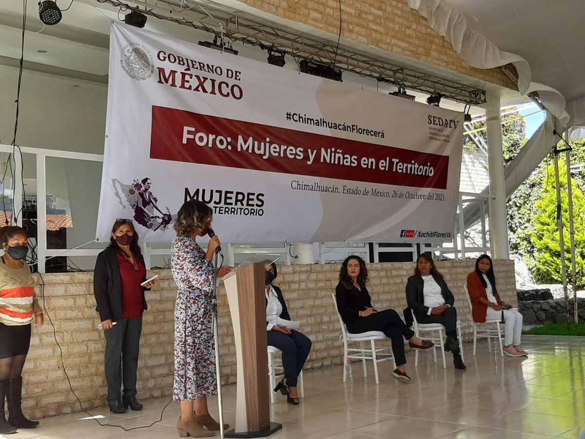 Kolhoznitza's tweet photo. Hoy junto con mi querida @LilianaSanchhez acompañé a la Presidenta electa de #Chimalhuacán al Foro: Mujeres y niñas en el territorio, trabajaremos juntas en la implementación de esta estrategia y el próx. año va la Jornada con ellas en beneficio de las mujeres y niñas del mpio💜 https://t.co/Qz3TTeTKPm