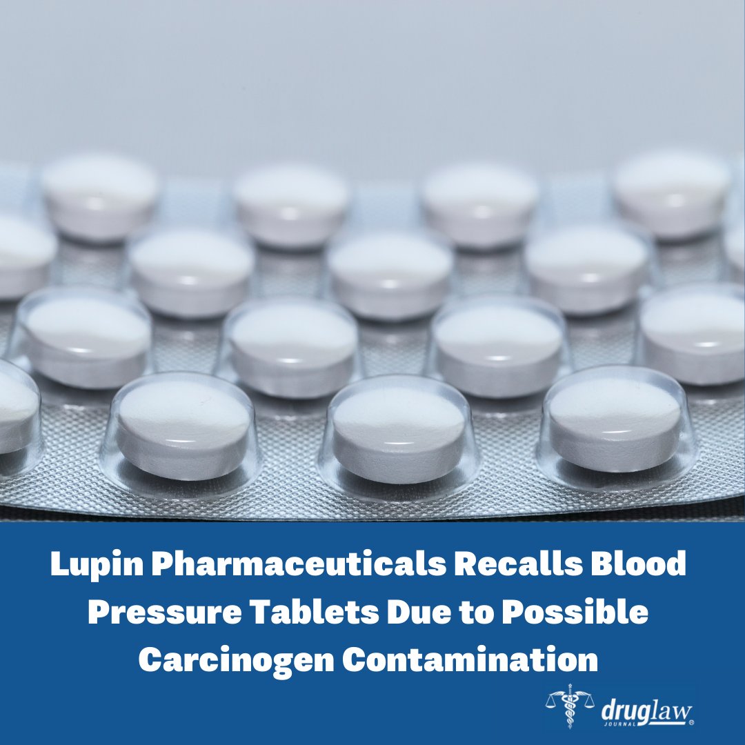 Lupin Pharmaceuticals issued a voluntarily recall of irbesartan and hydrochlorothiazide tablets. For more information, visit bit.ly/3BeY3Wf. #lupinrecall #diabetes #bloodpressure #lupin