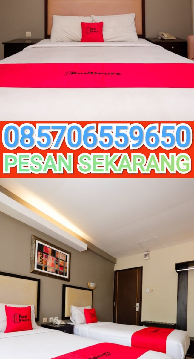 hotel_diskon's tweet photo. Liburan jauh? bingung nginep dimana? atau sekedar mau staycation dihotel yang nyaman? Yuk, menginap di RedDoorz. Jaminan harga termurah dengan memesan melalui saya 🙋‍♂️🙋‍♂️ Informasi dan pemesanan hubungi whatsapp https://t.co/zFhFe9fUAg https://t.co/HbCz3TmvlZ