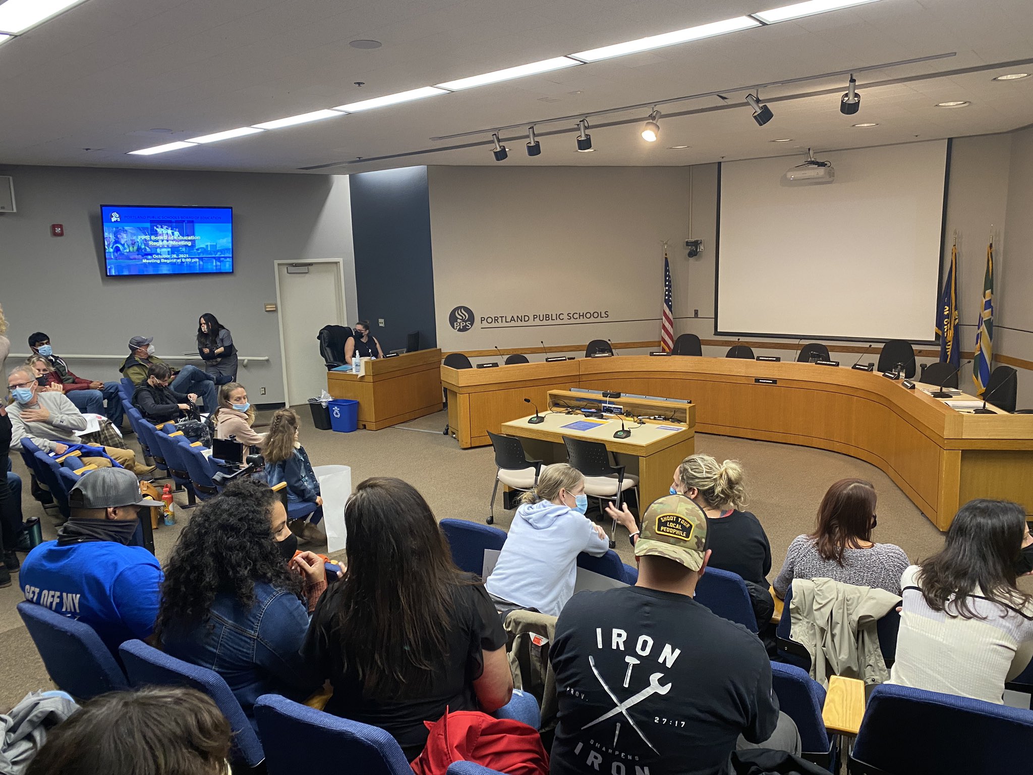 Sergio Olmos on Twitter "I’m at a Portland Public School Board meeting