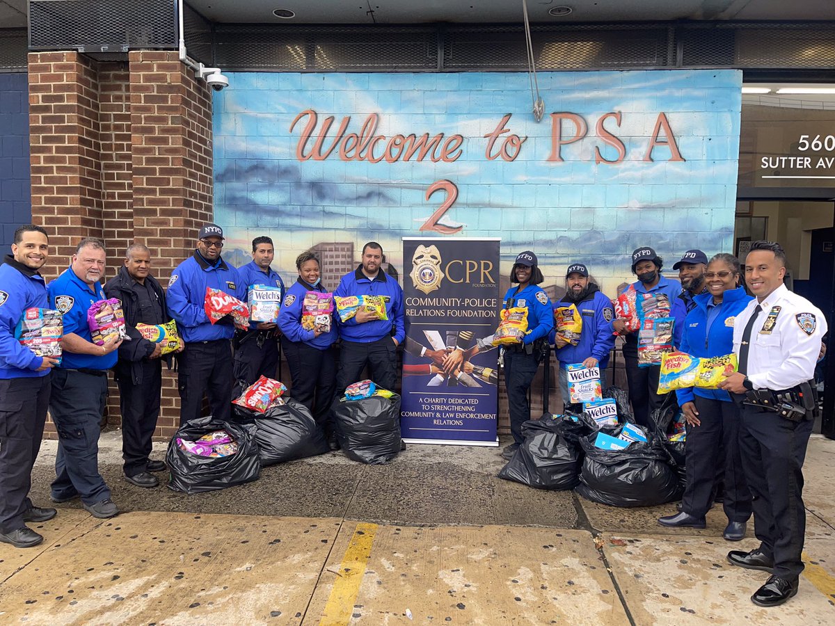 NYPD Housing PSA 2 (@nypdpsa2) on Twitter photo We would like to thank <a href="/CPRFofficial/">CPRF</a>, for their donations & <a href="/BJsWholesale/">BJ's Wholesale</a>, for making it all happen. You guys are going to make our kids very happy ! See you guys on Sunday for a safe Halloween!
<a href="/NYPDPSA1/">NYPD Housing PSA 1</a> <a href="/NYPDPSA3/">NYPD Housing PSA 3</a> <a href="/NYPDPSA5/">NYPD Housing PSA 5</a> <a href="/NYPDPSA4/">NYPD Housing PSA 4</a> <a href="/NYPDPSA6/">NYPD Housing PSA 6</a> <a href="/NYPDPSA7/">NYPD Housing PSA 7</a> <a href="/NYPDPSA8/">NYPD Housing PSA 8</a> <a href="/NYPDPSA9/">NYPD Housing PSA 9</a> We would like to thank <a href="/CPRFofficial/">CPRF</a>, for their donations & <a href="/BJsWholesale/">BJ's Wholesale</a>, for making it all happen. You guys are going to make our kids very happy ! See you guys on Sunday for a safe Halloween!
<a href="/NYPDPSA1/">NYPD Housing PSA 1</a> <a href="/NYPDPSA3/">NYPD Housing PSA 3</a> <a href="/NYPDPSA5/">NYPD Housing PSA 5</a> <a href="/NYPDPSA4/">NYPD Housing PSA 4</a> <a href="/NYPDPSA6/">NYPD Housing PSA 6</a> <a href="/NYPDPSA7/">NYPD Housing PSA 7</a> <a href="/NYPDPSA8/">NYPD Housing PSA 8</a> <a href="/NYPDPSA9/">NYPD Housing PSA 9</a>