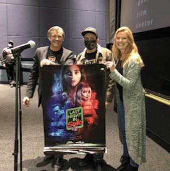 MaddWolf's tweet image. So fun watching #LastNightInSoho screening with @RADIORANDY at @GatewayFC ! Thanks @OwensGroupCBUS &amp;amp; congrats winners!