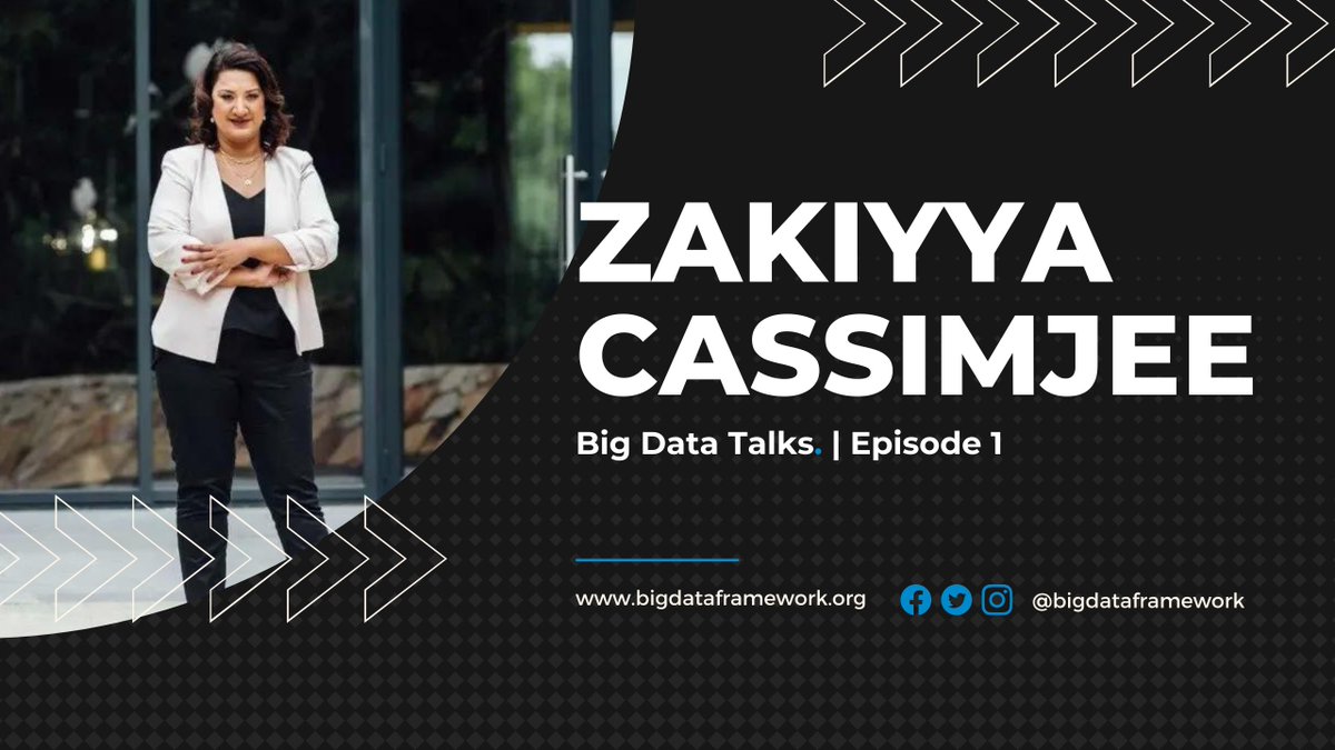 dascin_official's tweet image. Our first episode of #BigDataTalks is live. 🚀 In this episode Zakiyya Cassimjee talk about Data, Machine Learning in Financial Services, Leadership and Uplifting Women in Tech 👉  zcu.io/m5rn