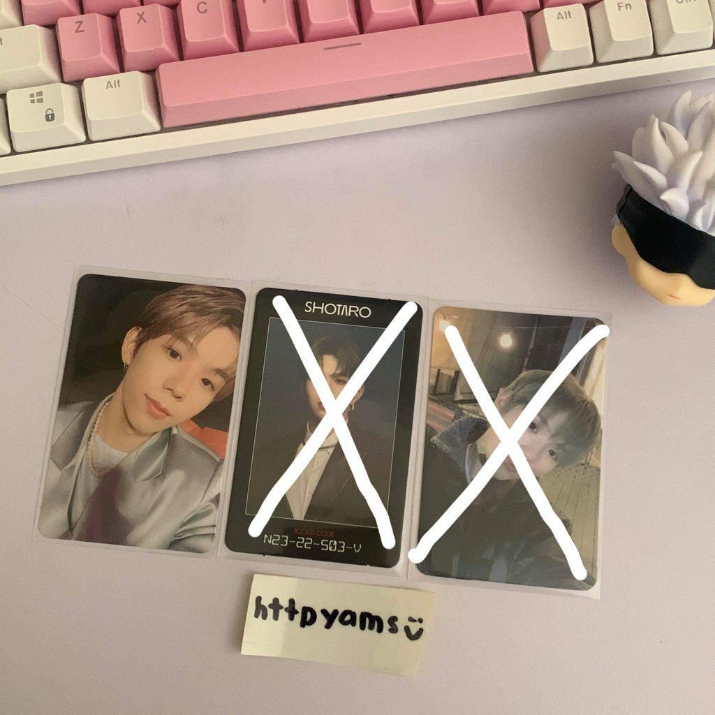httpyams's tweet photo. wts lfb ph only | #httpsells
✱ P1700 all in + LSF
## NCT jaemin kun shotaro assorted photocards
selling only as a SET but can tingi shotaro past — P245
kun ybc — P270
payo (pref!) / 2 day reservation
mop: gcash | mod: ggx/sco https://t.co/rRUGESst5H