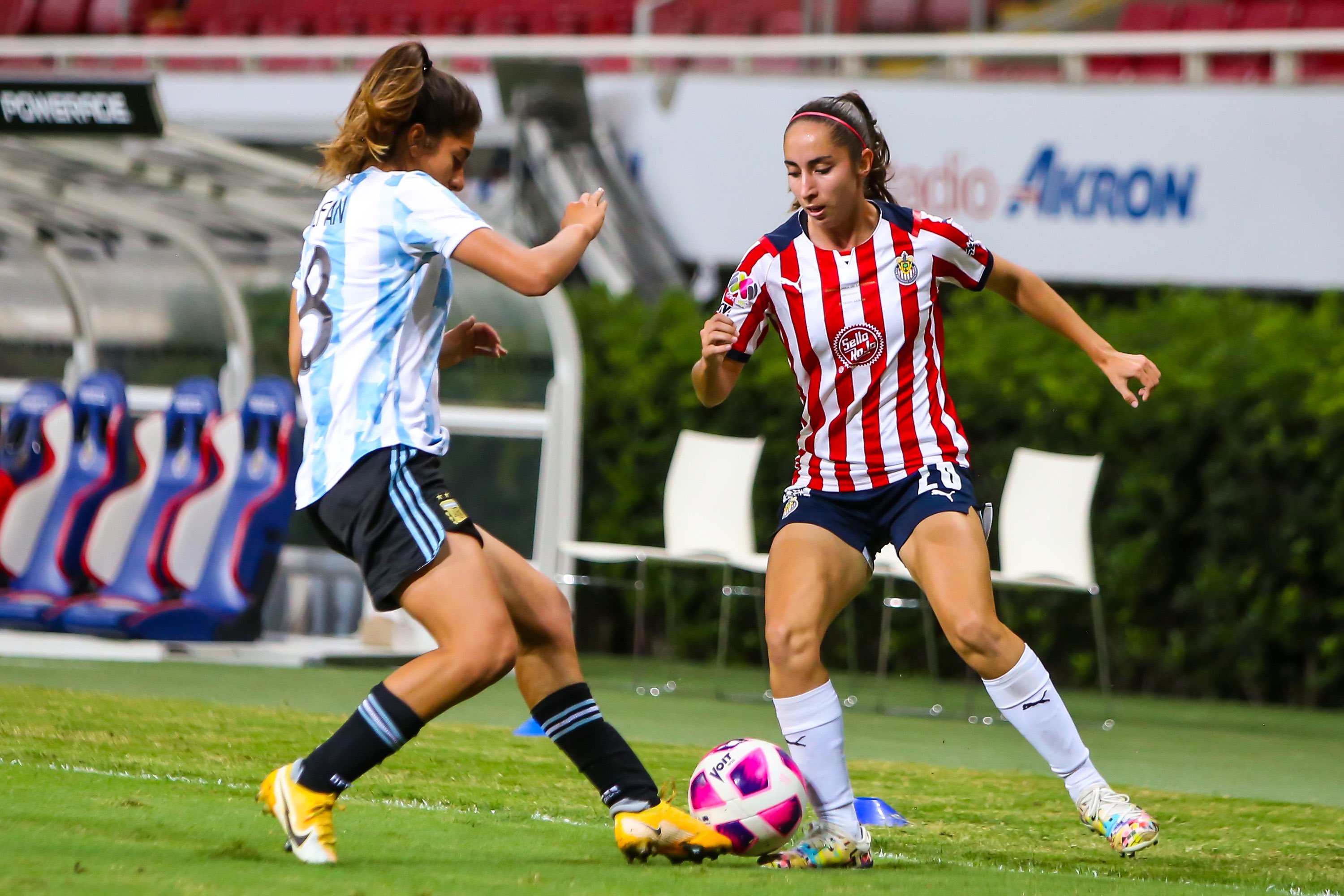 Chivas vs Argentina 1-2 Amistoso Femenil 2021