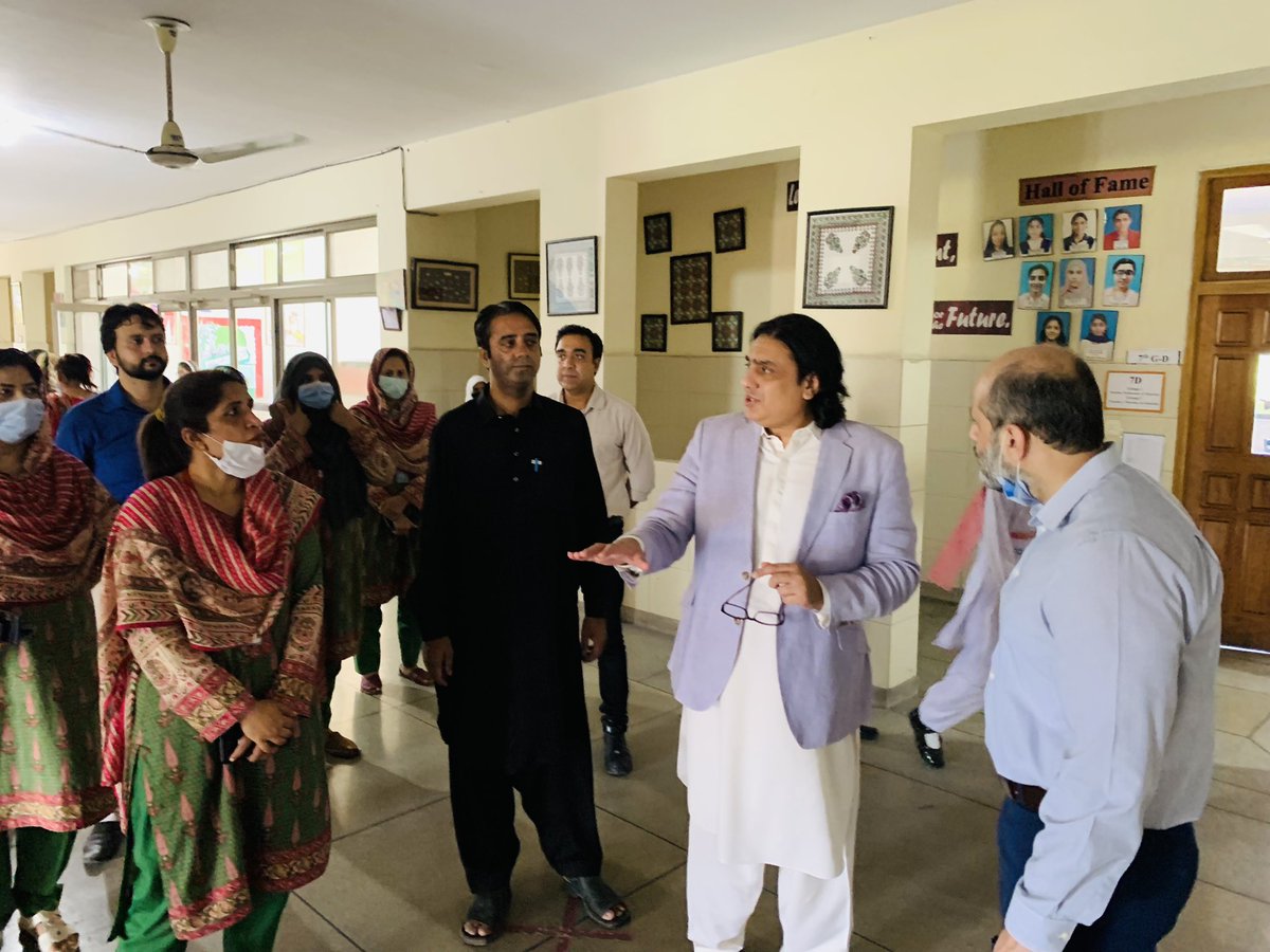 barristeraamir's tweet photo. Visited The Trust School🏛 Lahore ; 
During the visit met with students, teachers, school staff. I had the opportunity to hear about the educational experience being provided as well as the extra-curricular activities run by the school to further support and develop the children. https://t.co/YMrNw19sgF