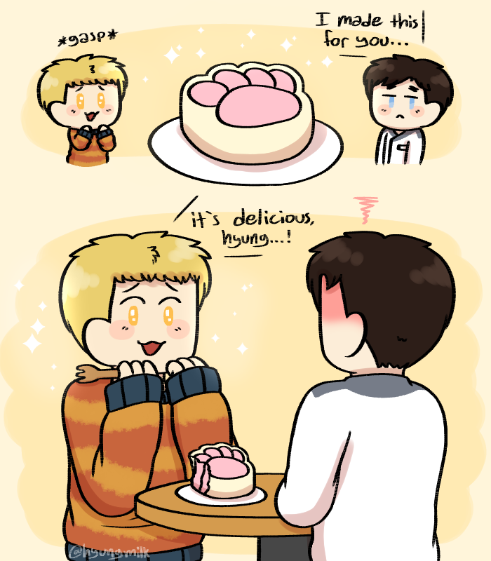 hyungmilk's tweet photo. 1day 1suchen you could say junmyeon's creations are inspired by a certain someone ☆ #exofanart #suchen #suchenfanart #howareyoubread #준챈 https://t.co/r73ktAfRv1