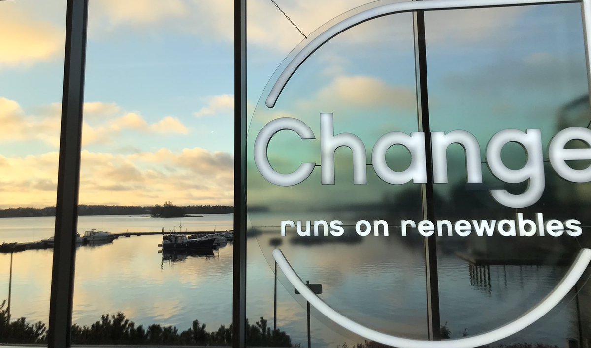 Beautiful office view this morning 🤩#NesteLife