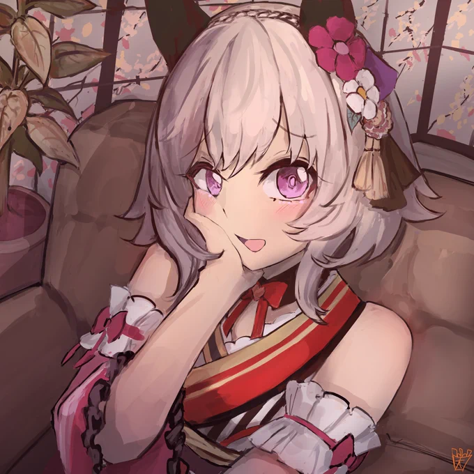 26
#ウマ娘 #ウマ娘プリティダービー 
#カレンチャン 