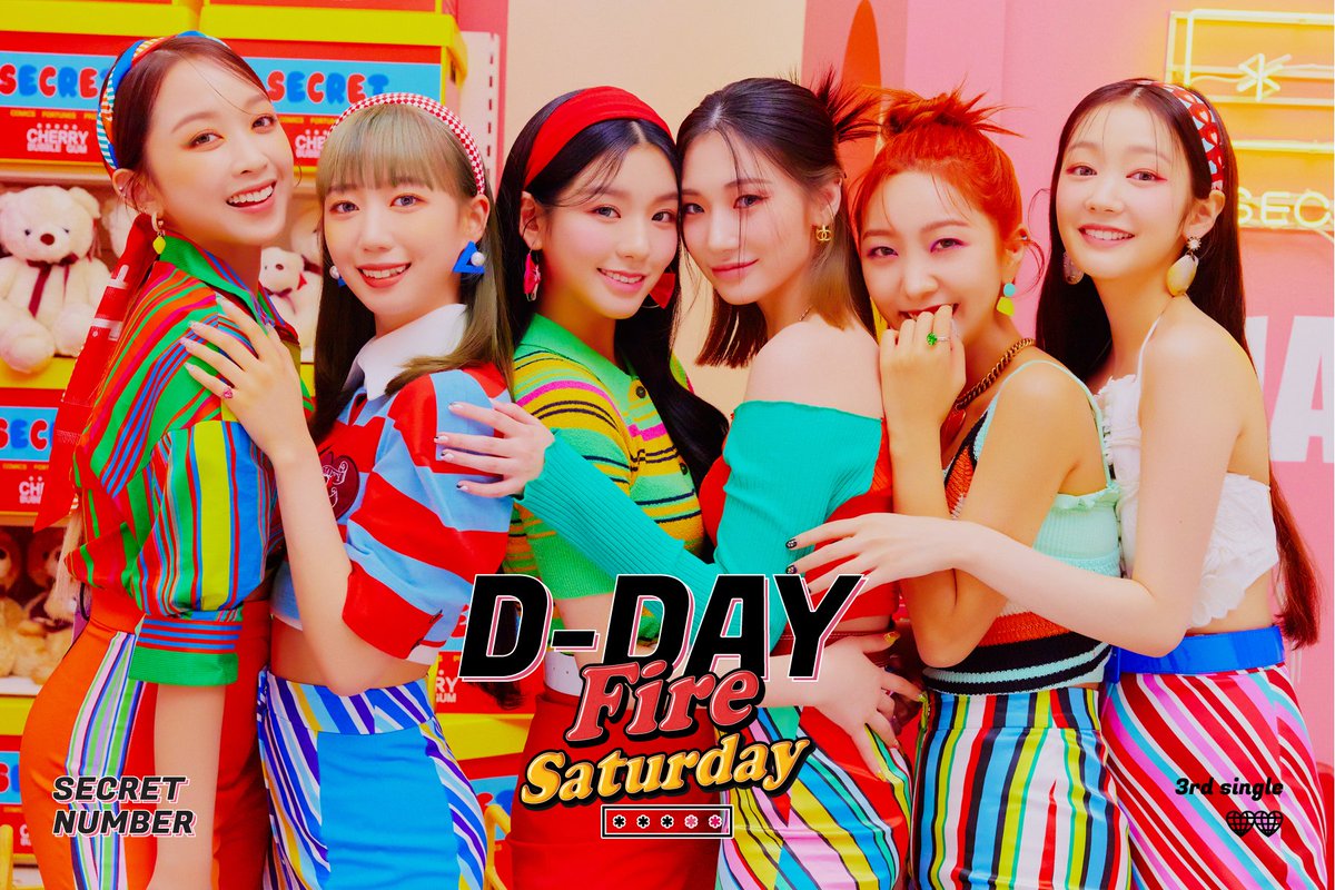 uki_app's tweet photo. The third single album 'Fire Saturday' of SECRET NUMBER will be released at 6PM today (KST). Uki believes this album will give us a surprise.😉
https://t.co/2Jw247tkeA
#uki #ukiapp #download_uki #Fire_Saturday #SECRET_NUMBER #시크릿넘버 https://t.co/oEW23IYRQF