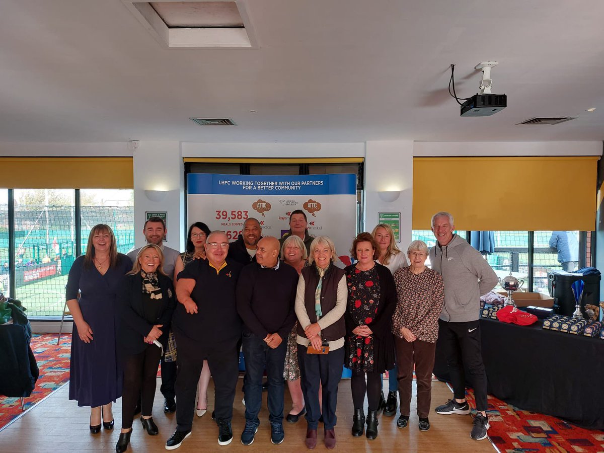 LivHomelessFC's tweet photo. 🏅Presentation Day 🏅
Huge thank you to all of our members, patrons, friends and family for joining us to celebrate the amazing achievements of The Spirit of Merseyside League!
#morethanjustfootball https://t.co/1vv9qmDtGu