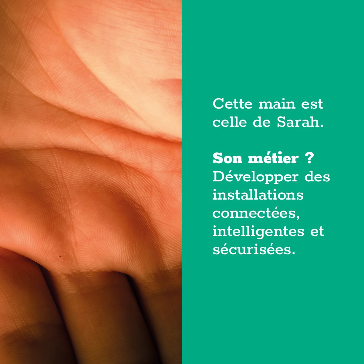 natrangroupe's tweet photo. [Sarah nous parle de son métier🎙]
« La cybersécurité, l’intelligence artificielle, la maintenance prédictive… ces sujets me passionnent au quotidien. En travaillant chez GRTgaz, je suis fière de contribuer à la transformation numérique de l’énergie.🖐C’est là, dans mes mains. » https://t.co/jIygMvjZS6