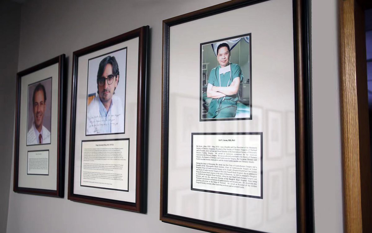 dgonzalezrivas's tweet image. Proud to be in the Hall of fame of Scanlan international in Minnesota, US, next to Giants of Thoracic Surgery