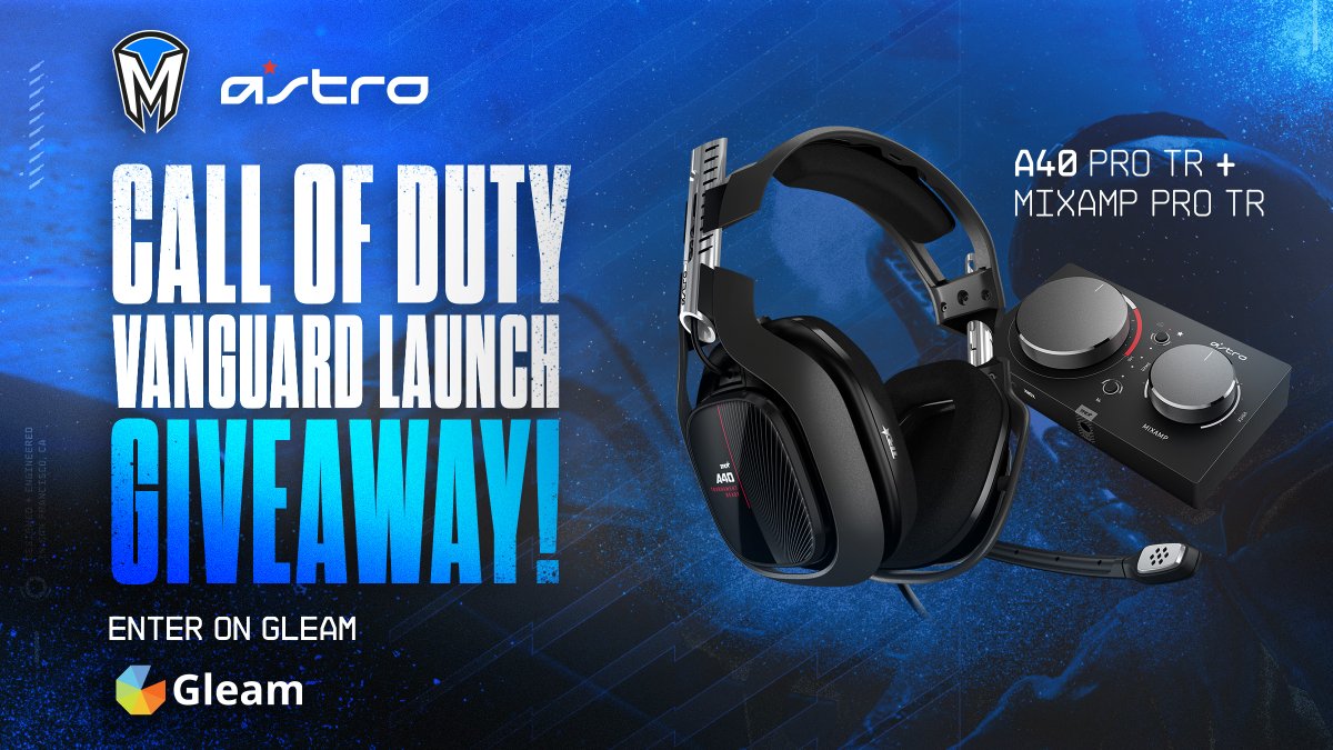 Mindfreak's tweet photo. In need of a new headset for Vanguard? 👀

To celebrate the launch of Call of Duty: Vanguard, we are giving away an ASTRO A40 TR Headset + MixAmp Pro TR (for PC/XBOX).

👉 ENTER HERE: https://t.co/46Rc29jJRz https://t.co/TiSAUXaVb3