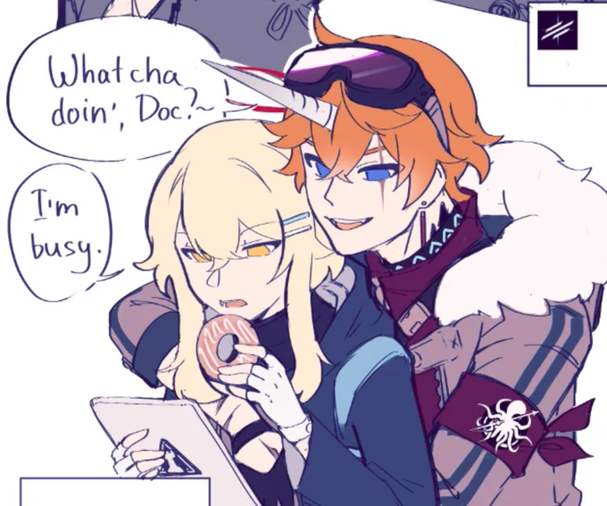 likes to annoy his doktah 😳😌💖 