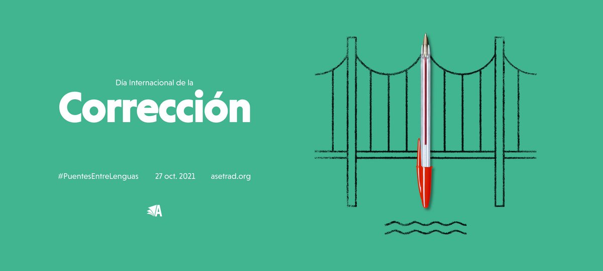 Hoy, 27 de octubre, celebramos el Día Internacional de la Corrección, instaurado por la <a href="/Fundlitterae/">Fundacion Litterae</a> de Argentina.