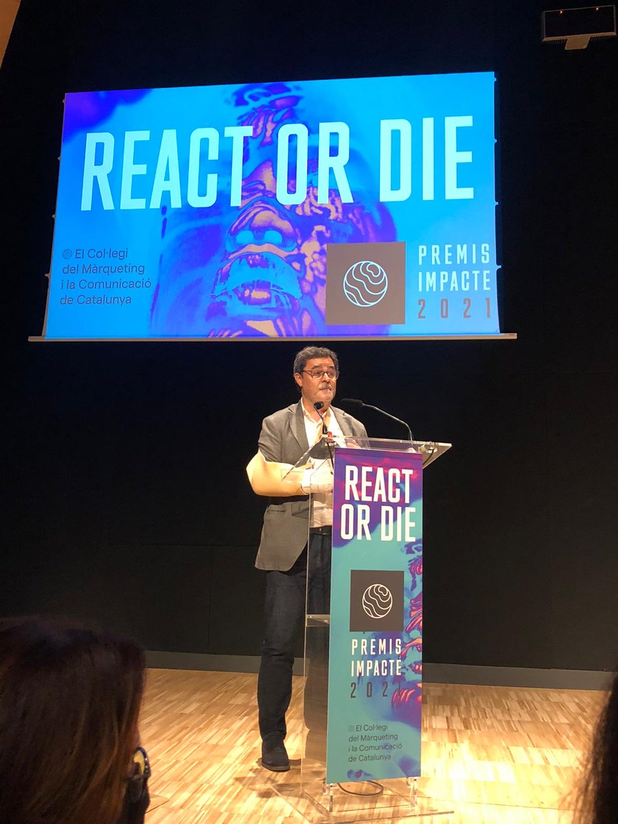 Molt content d’haver pogut dirigir aquesta edició dels Premis Impacte!
Gràcies ⁦<a href="/MktComCat/">Col·legi Oficial del Màrqueting i la Comunicació</a>⁩ !!