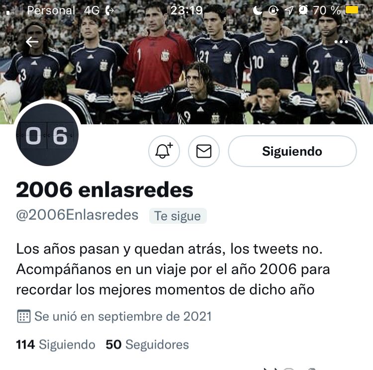 2006Enlasredes's tweet photo. ¿Hijx del rigor? Puede ser...
Lo que si se es que se llego a la meta de los 50 seguidores antes de la fecha limite.
Una vez mas, el 2006 cumple
#Roma1 #50HuellasET @Altax4D https://t.co/BWV2lYpTRE